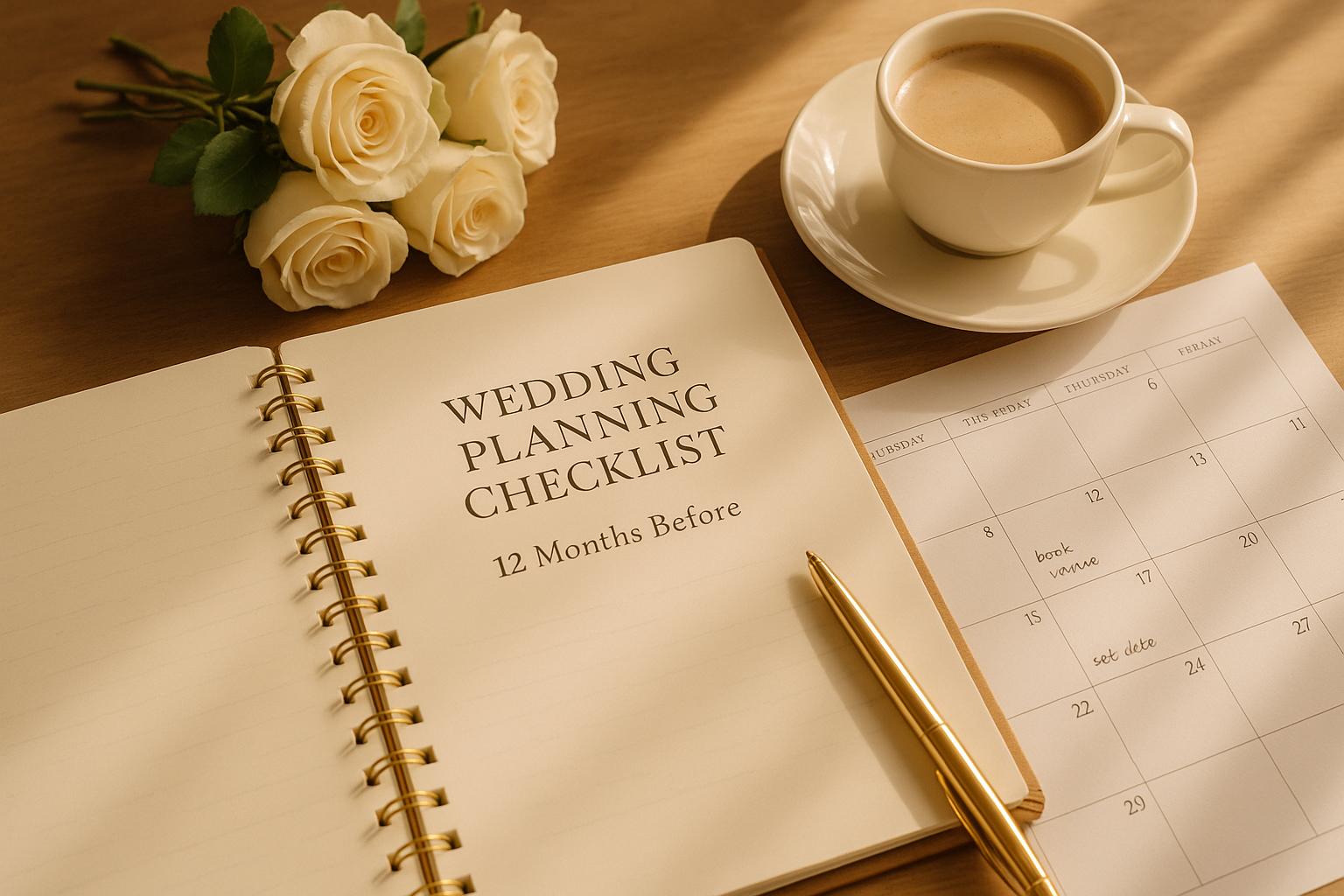 Wedding Planning Checklist: 12 Months Before