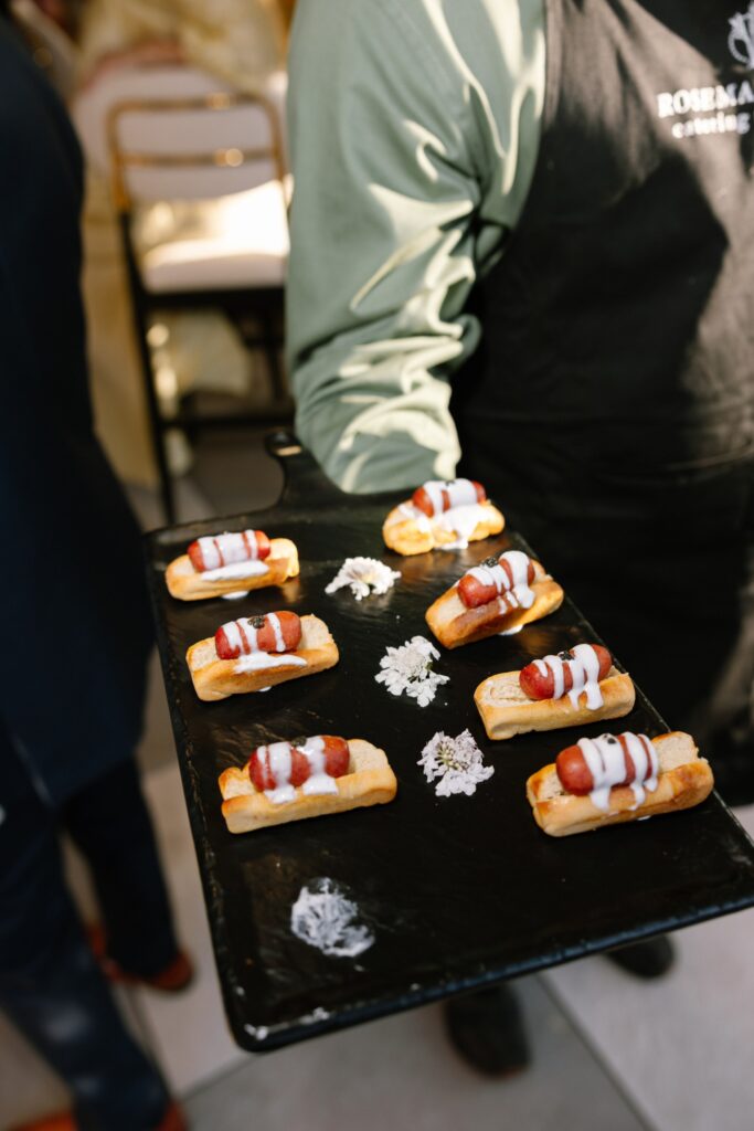 Canapes and Hors d'oeuvre for a gala, party, or wedding in Charleston, SC